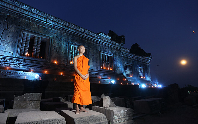Temple Wat Phou Laos